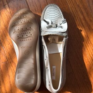 Geox Women's Gray Loafers